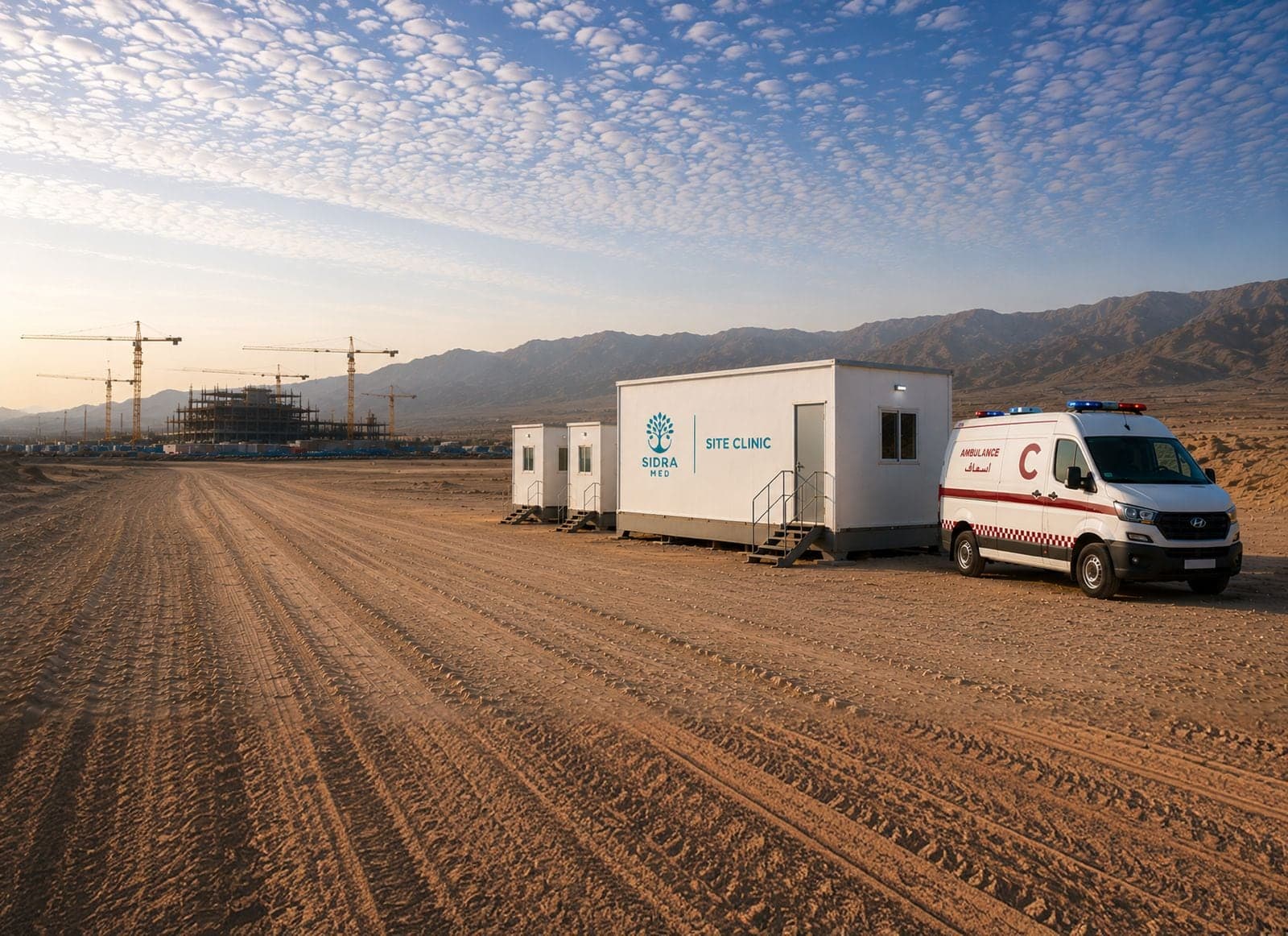 Sidra Med on-site medical services across Saudi Arabia